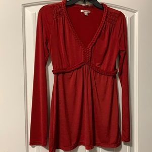 140) Sophie Max Red Shirt Size XS